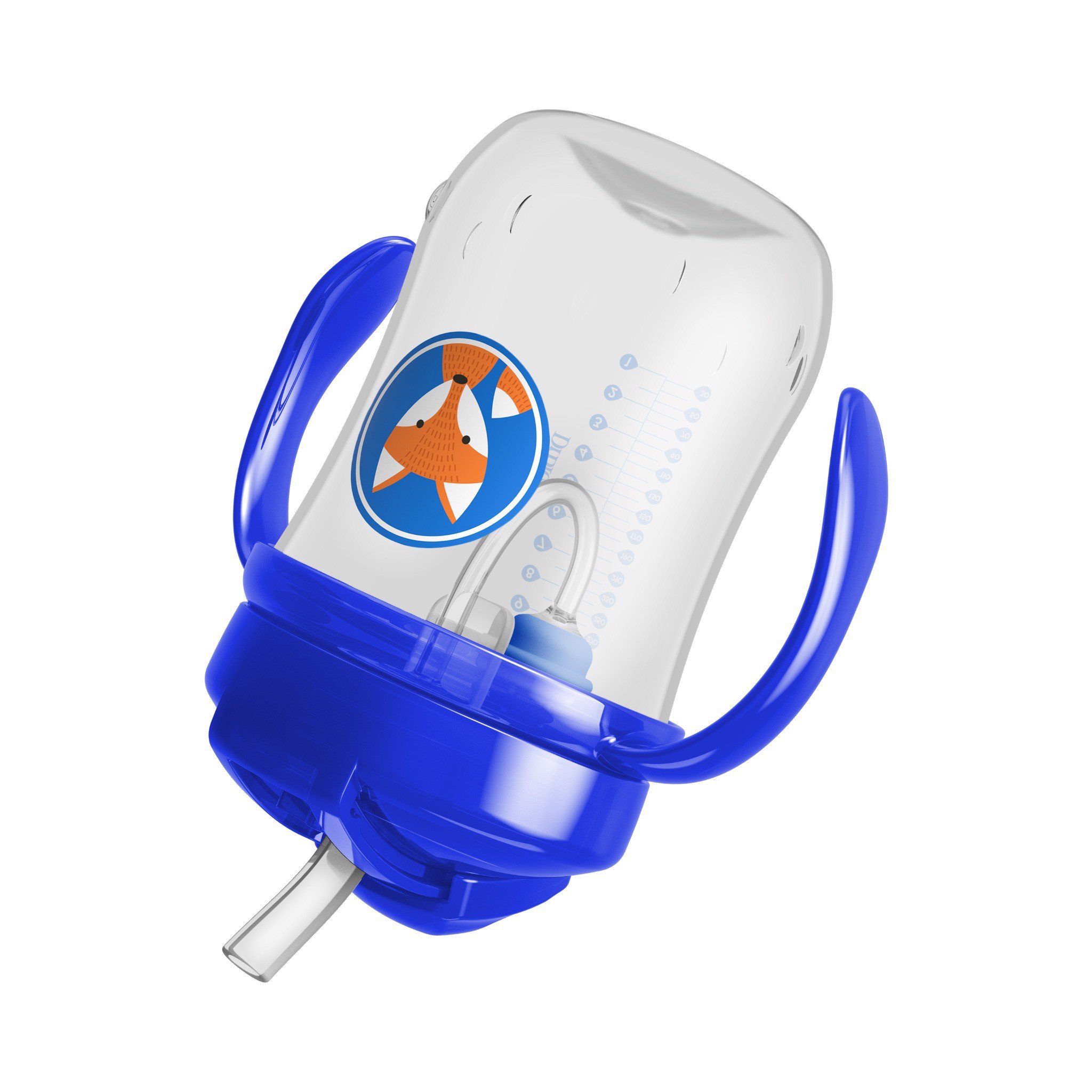 Ca uống nước ống hút 360 độ dr.brown's chính hãng 91011