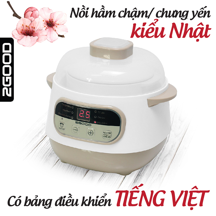 Nồi hầm chậm, chưng yến 2Good A200 - Hãng phân phối