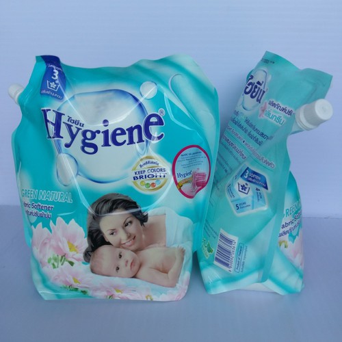 [HCM]NƯỚC XẢ VẢI HYGIENE 1800ML THÁI LAN [MÀU XANH LÁ ]