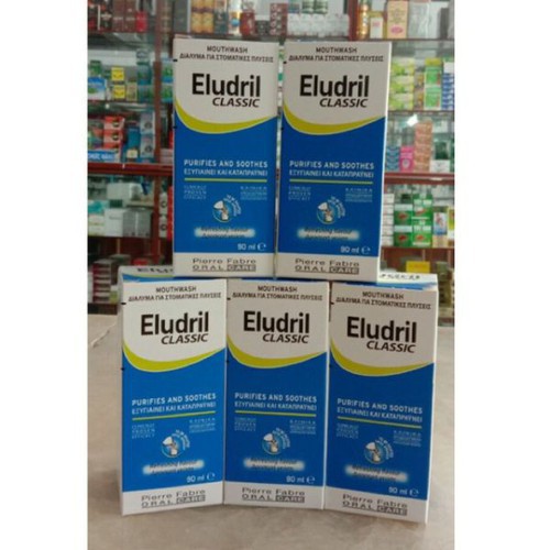 Nước súc miệng ELUDRIL Classic mới