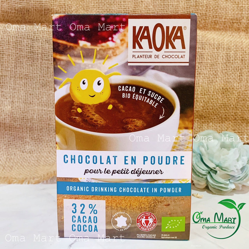 Bột cacao hữu cơ Kaoka 400g - Pháp NMOFF