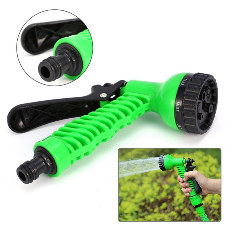 Đầu vòi tăng áp xịt nước rửa xe tưới cây 7 chế độ