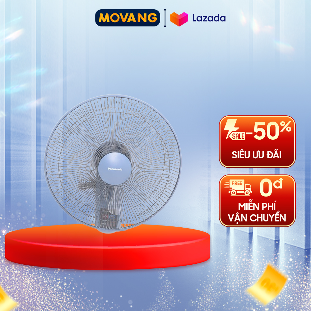 [GIAO TẠI HCM] - Quạt treo Panasonic F-409MB - Công suất 55W Điều khiển từ xa Hẹn giờ tắt