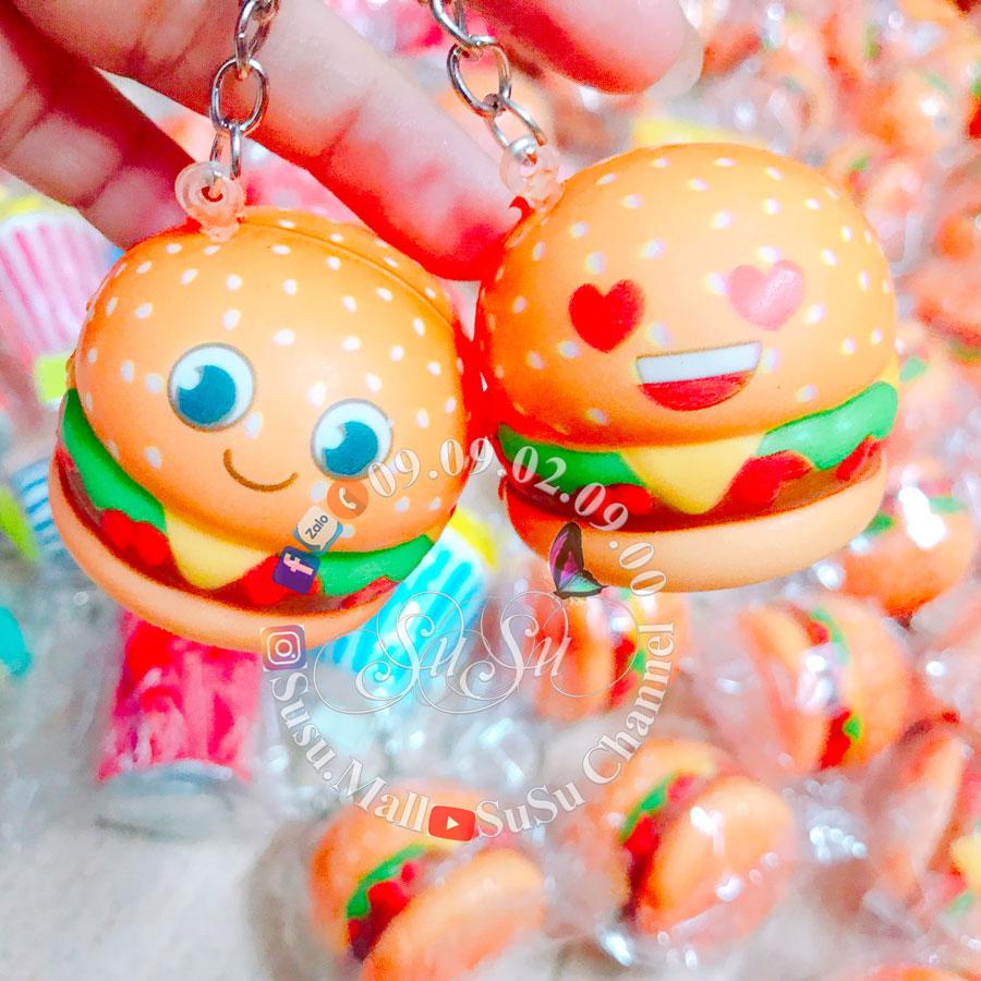 [HCM][Giảm thêm 8%] Squishy mini hambuger  squishy giá rẻ  squishy chậm tăng  squishy siêu mềm – Sumo mall