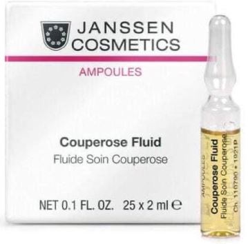 1 lọ tinh chất phục hồi, giảm đỏ serum Janssen Cosmetics Couperose Fluid 2ml