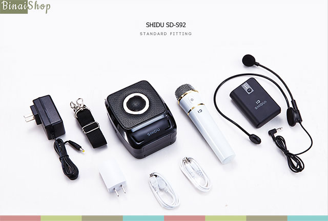 Máy trợ giảng không dây Shidu SD-S92 loại 2 micro