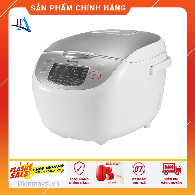 Nồi cơm điện tử 1.8 lít Panasonic SR-CX188SRAM +Giao hàng lắp đặt miễn phí nội thành + Bảo hành chính hãng tủ lạnh 1 năm tận nhà !