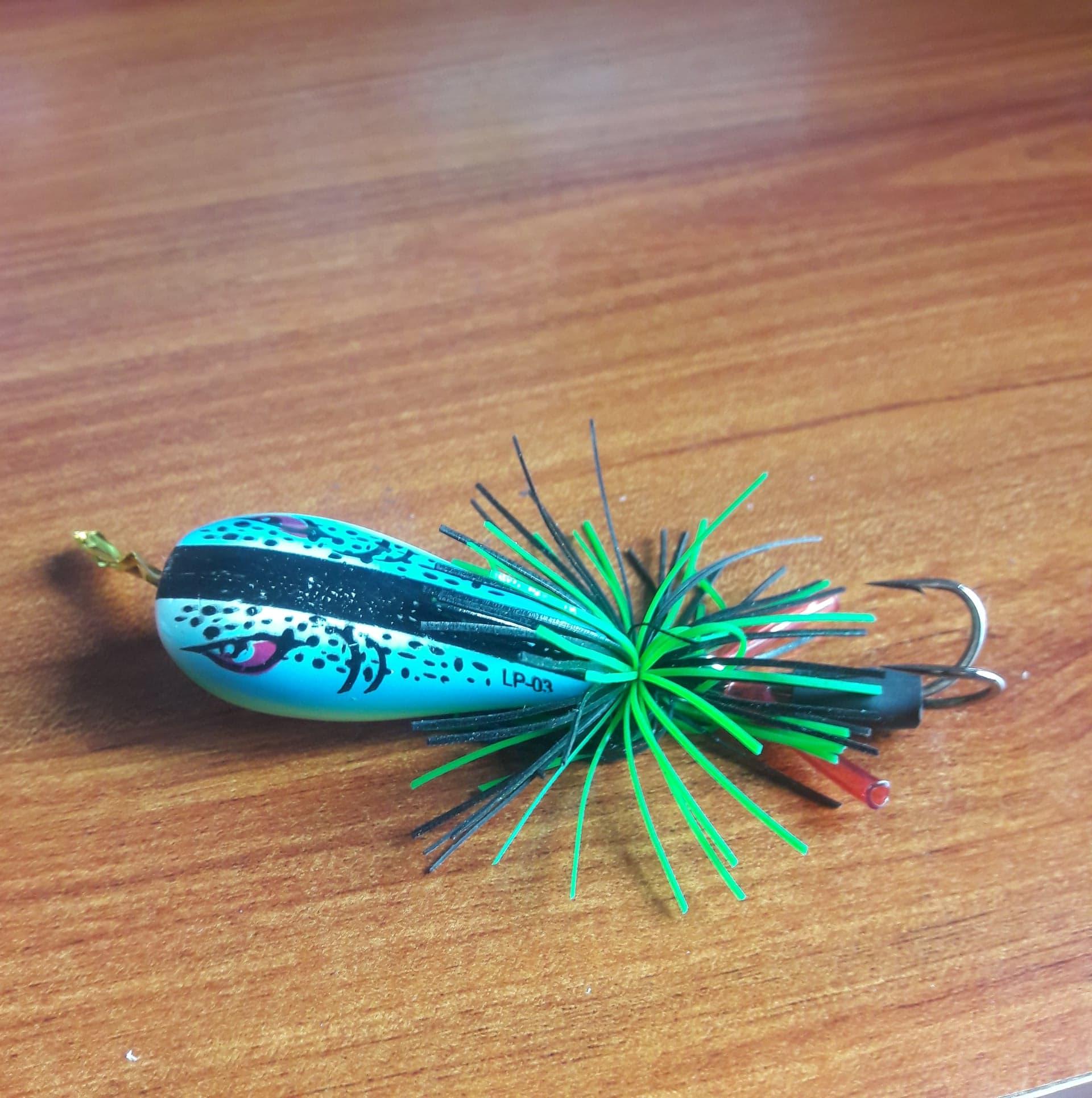 mồi lure nhái giả BASSART thái lan