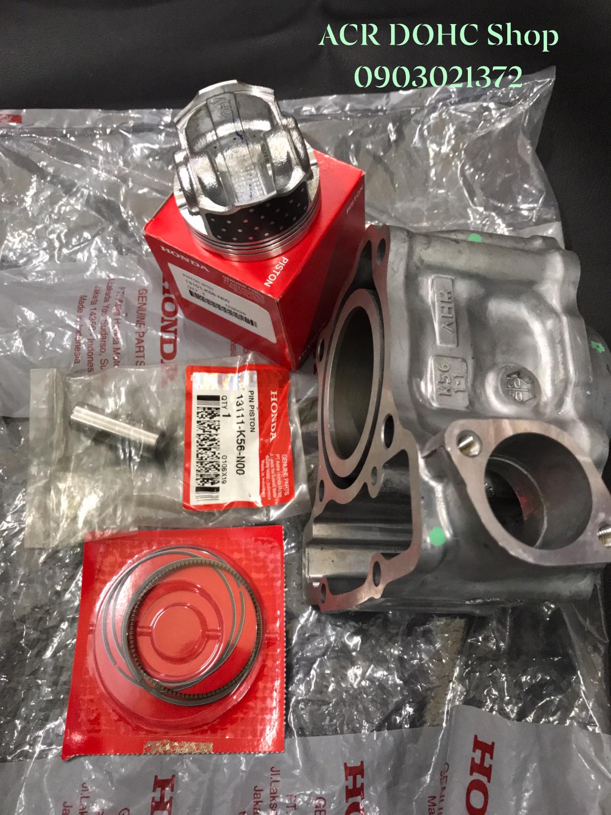 [HCM]Full lòng Piston bạc ắc Sonic 150 Winner 150