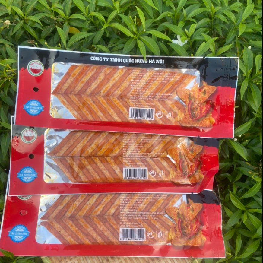 Combo 10 Gói Snack miếng Cá hồi nướng thơm cay