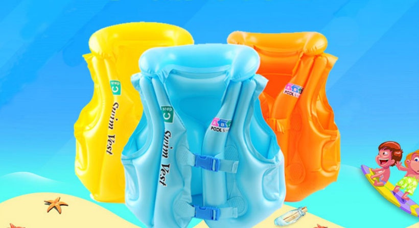 áo phao tập bơi đỡ cổ cho bé từ 20-35kg, áo phao bơi cho bé, áo phao trẻ em ( giao màu ngẩu nhiên )