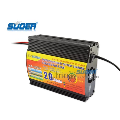 [HCM]Sạc ắc quy thông minh 12V 20A - MA-1220A