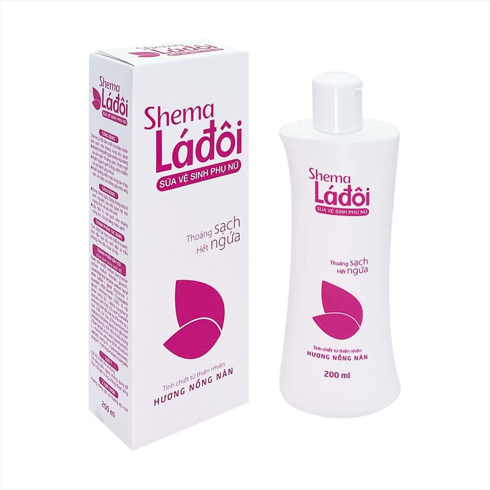 Dung dịch vệ sinh phụ nữ Shema Lá Đôi