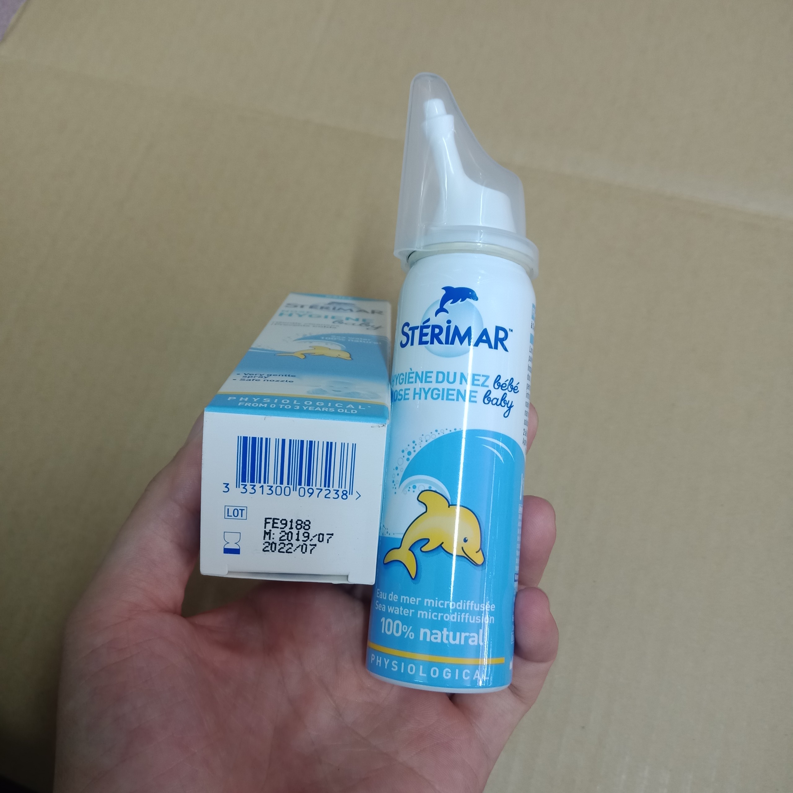 DUNG DỊCH NƯỚC MUỐI XỊT MŨI CHO TRẺ EM STERIMAR (50ML)