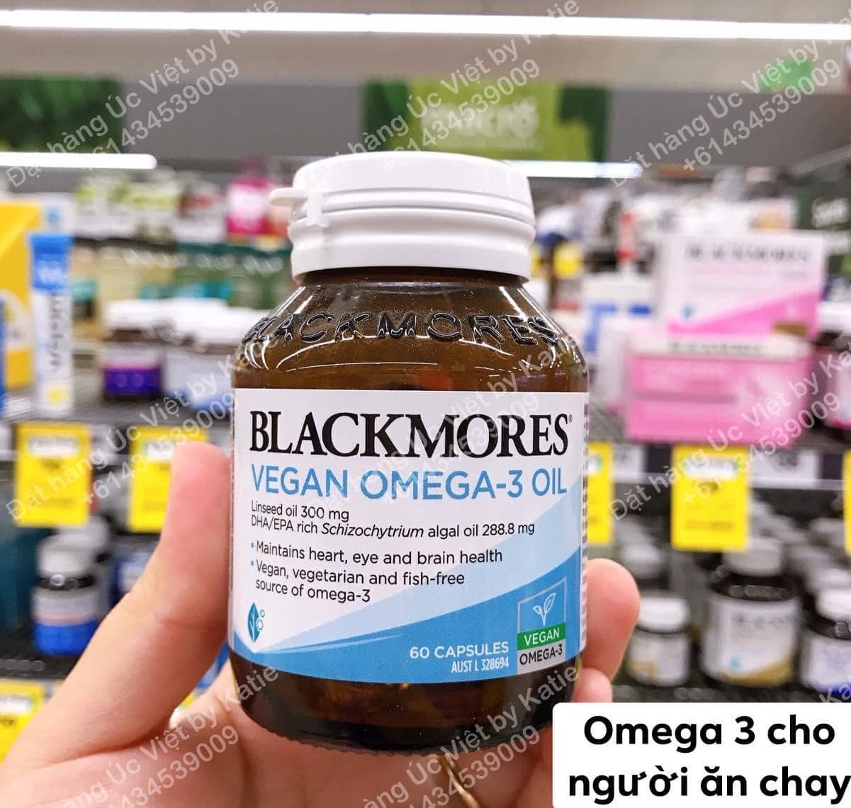 Blackmores Vegan Omega 3 Oil