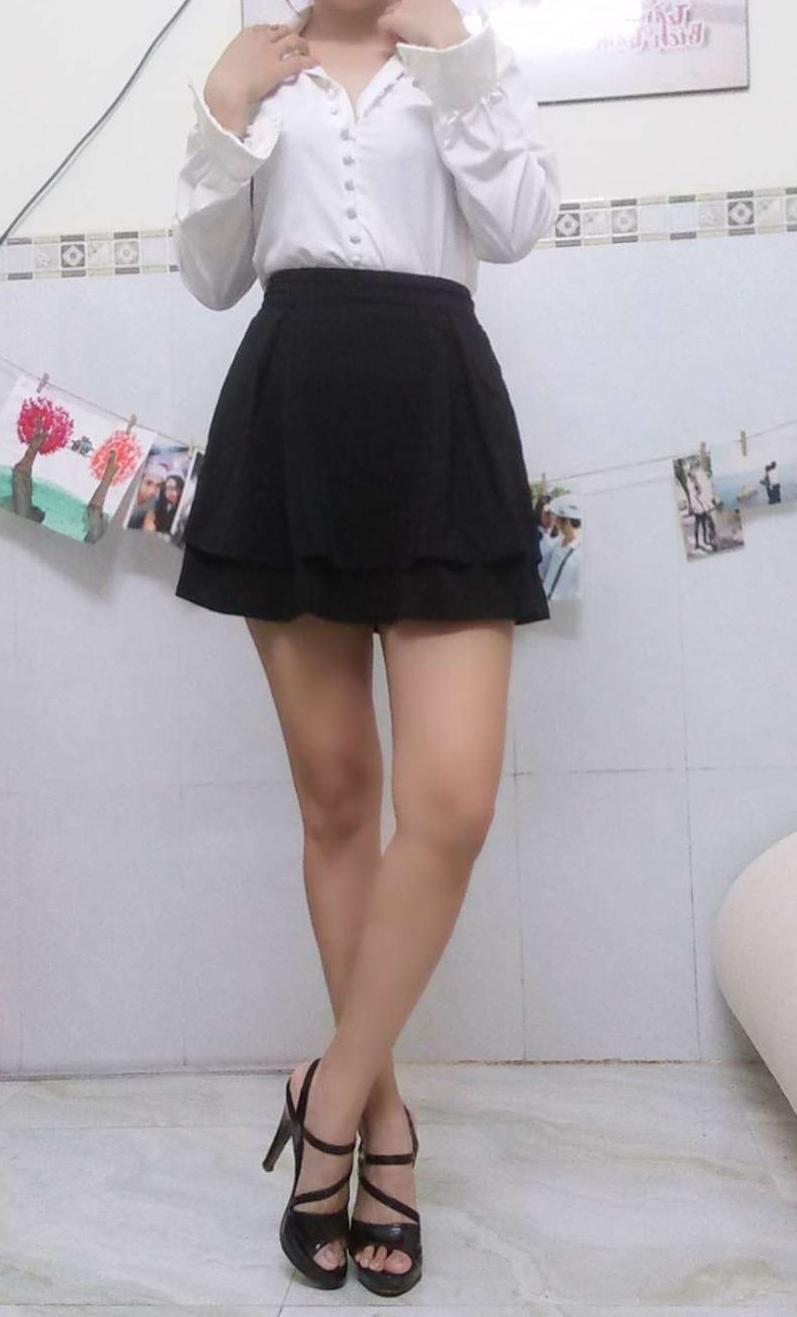 chân váy tơ nhung cao cấp