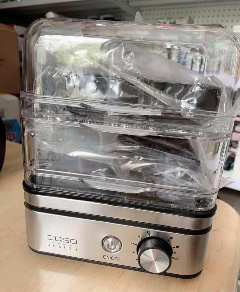 Nồi hấp điện 2 tầng mini Caso