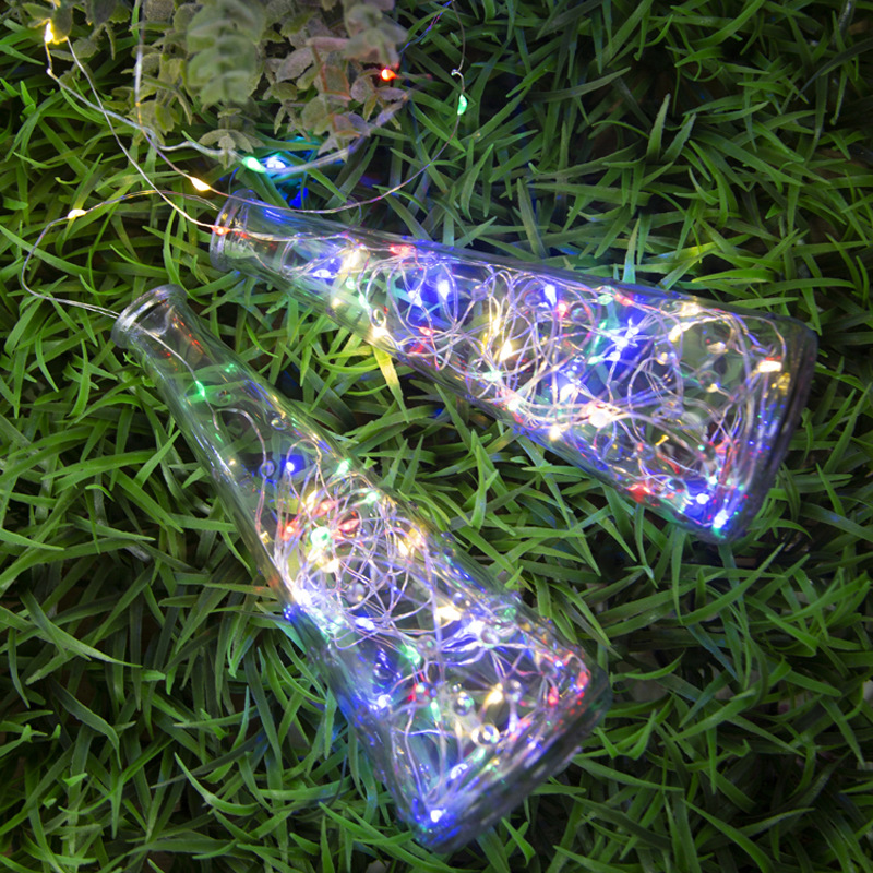 (Pin AA, ko kèm pin) Dây đèn led đom đóm Fairy light trang trí decor 2 chế độ nháy và không nháy
