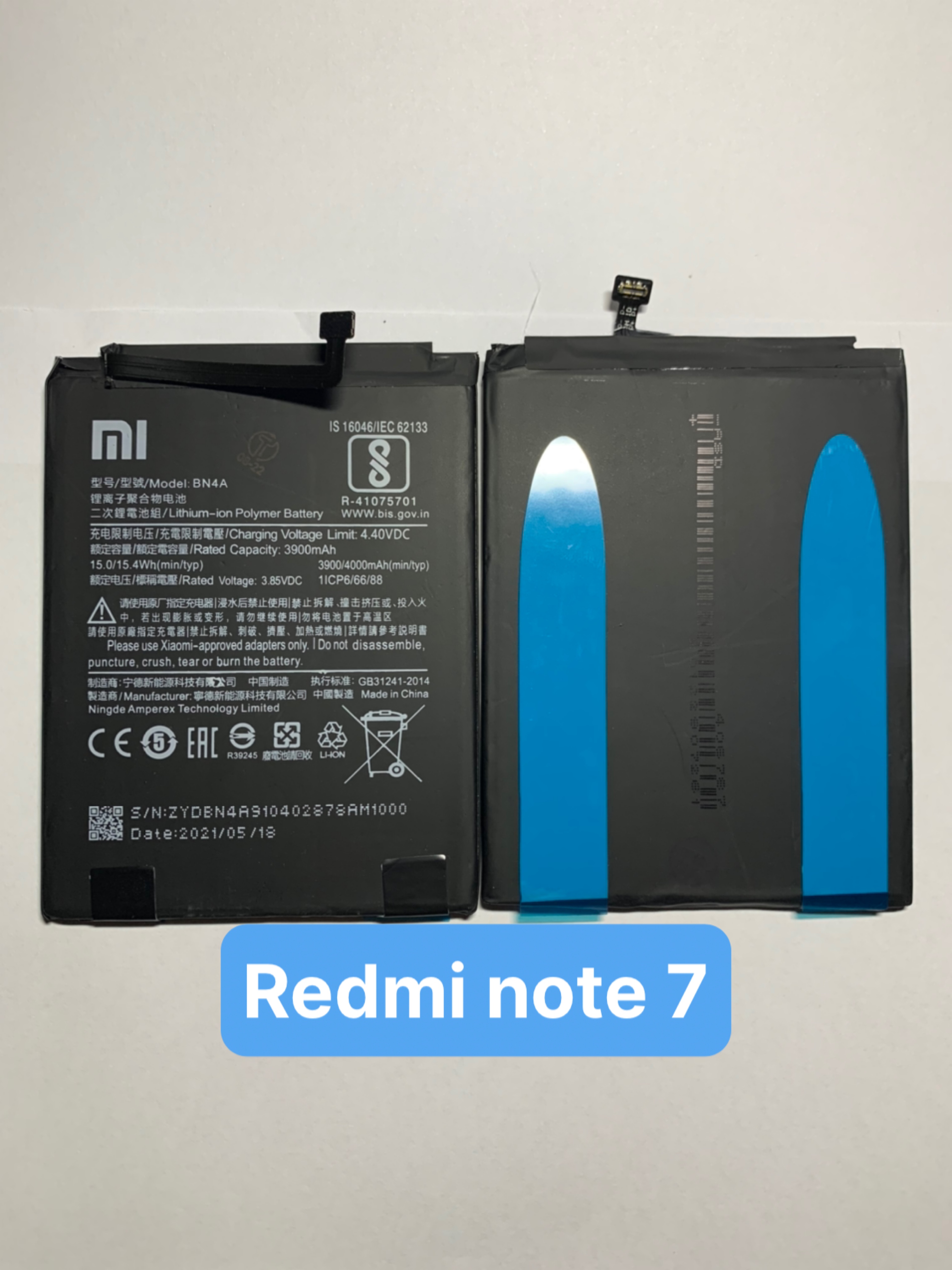 Pin điện thoại Xiaomi redmi note 7 / BN4A hàng zin