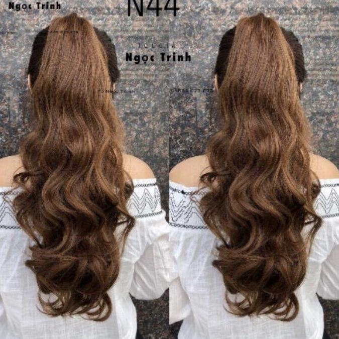 tóc ngoặm n44 nâu vàng[SALE SỐC]