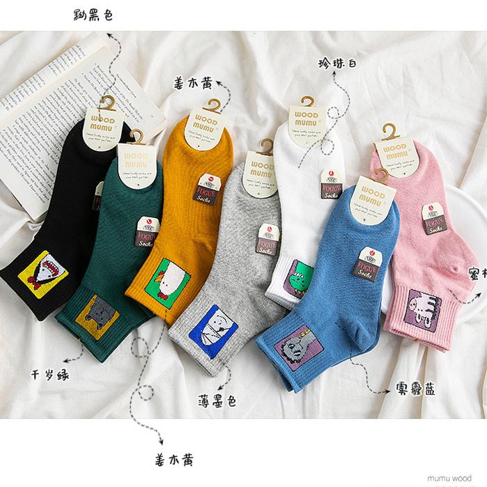Vớ Tất Cao Cổ unisex hoạt hình