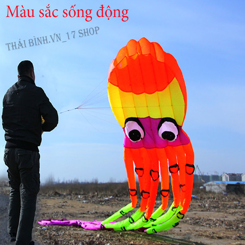 DIỀU BẠCH TUỘC - DIỀU BẠCH TUỘC KHỔNG LỒ 8M ( MẮT & XÍCH TUA LỒI )