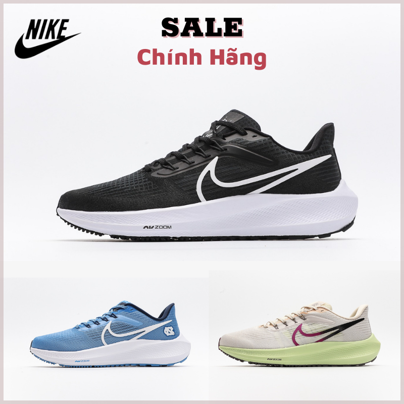 Giày Nam/Nữ 𝗡𝗶𝗸𝗲 AIR ZOOM PEGASUS 39 - 4 Màu Giày Nam/Nữ Chạy Bộ Hot x Tặng Vớ 𝗡𝗶𝗸𝗲 Chính Hãng