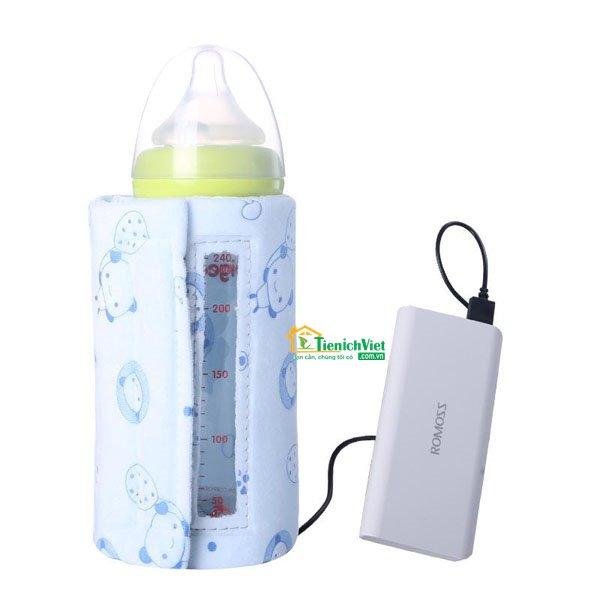 Túi ủ bình sữa mini tiện dụng
