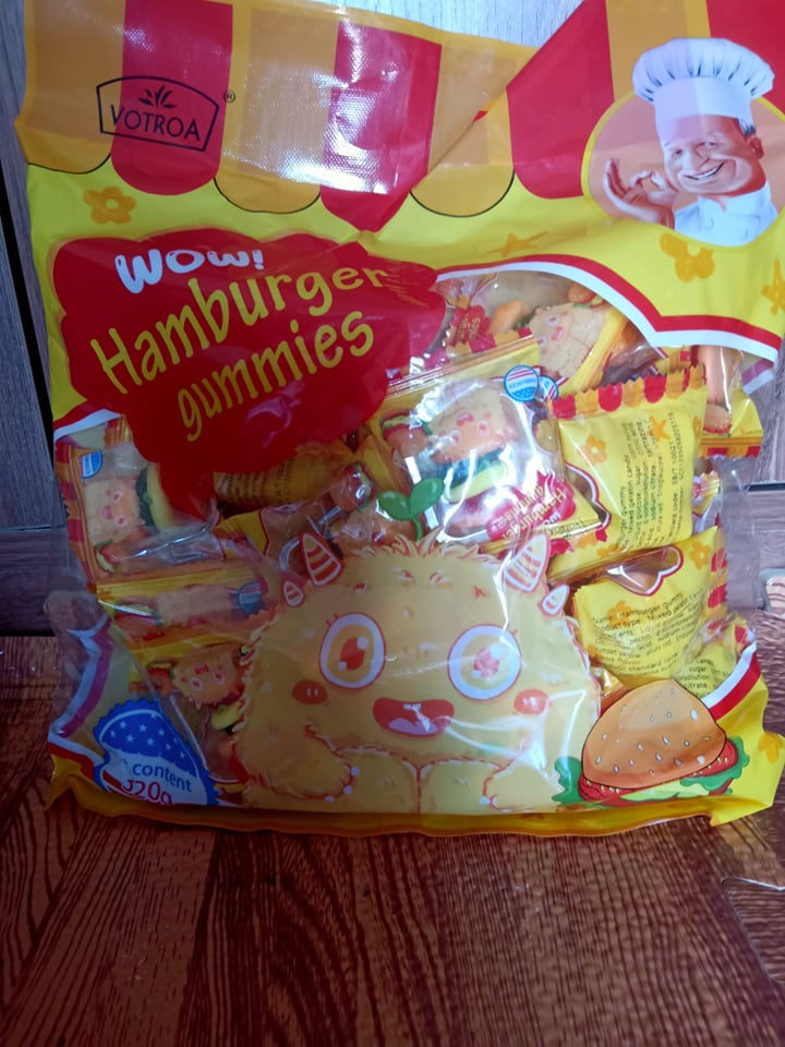 Kẹo Dẻo Thái Lan Hình Hamburger 320g