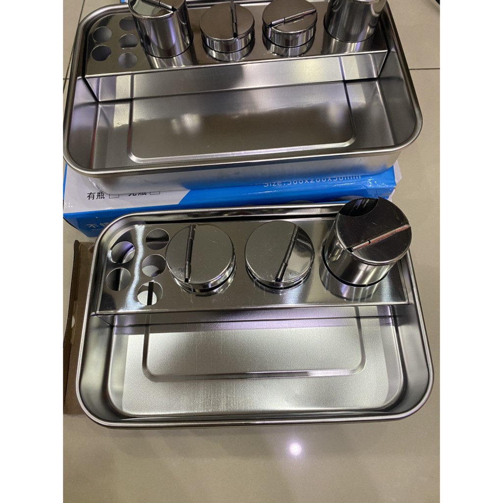 Khay Đựng Dụng Cụ Y Tế, Spa Inox Đa Năng
