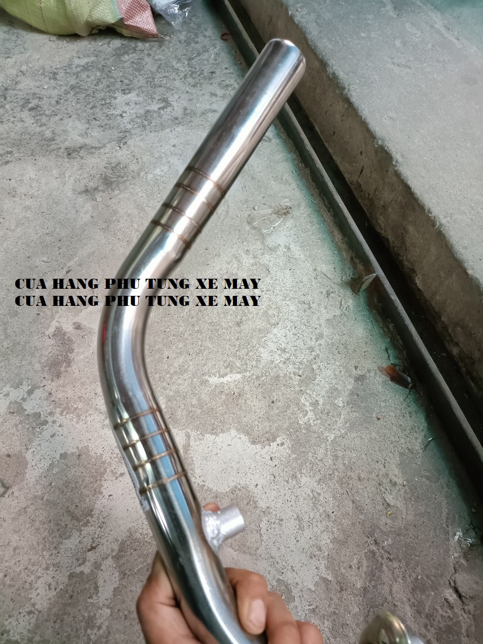 Cổ pô Winner, Winner X thay cổ pô zin