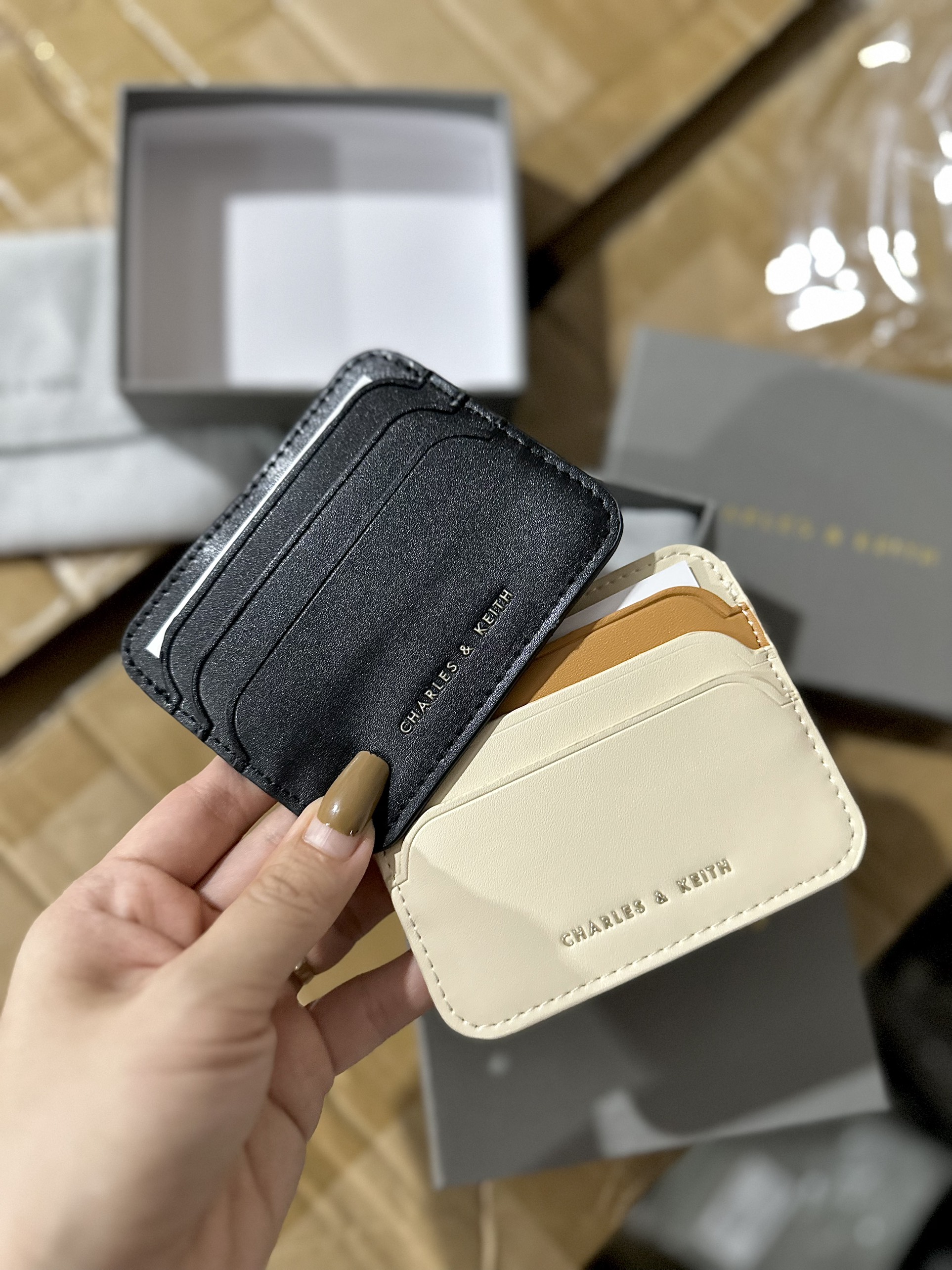 Ví đựng thẻ ví card mini c.n.k hàng fullbox