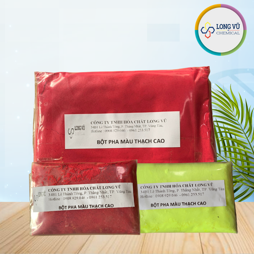 Bột màu pha thạch cao,màu công nghiệp chất lượng cao ( 50gr )