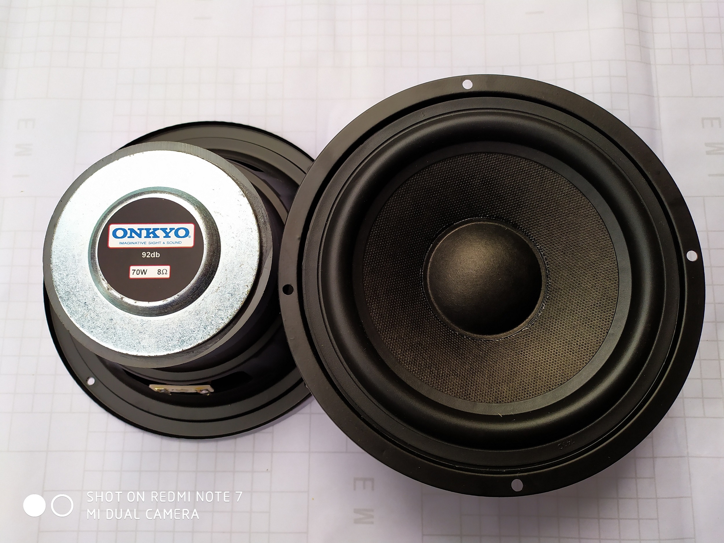 Loa bass 16 cm onkyo - 1 tấc 6 từ to f100 hàng nhập