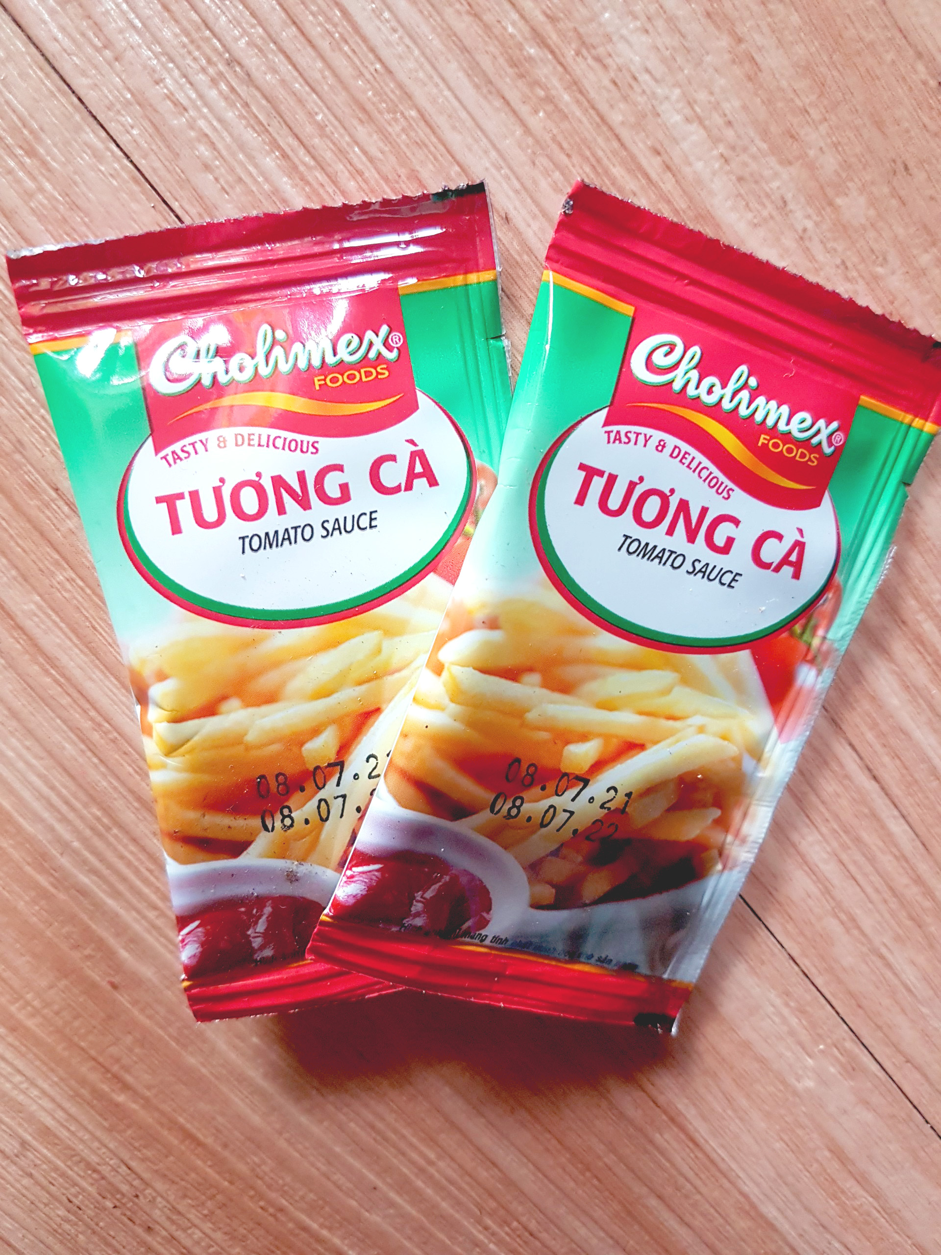 Tương ớt tương cà gói 10g (Bịch 50 gói)