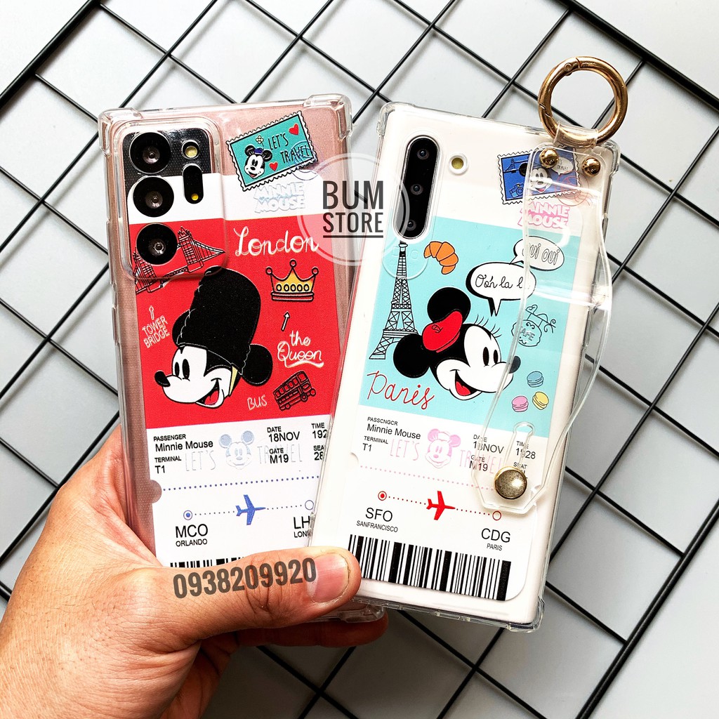 Ốp Lưng Mickey Samsung Galaxy Note 20 / S20 Ultra / S20 Plus / Note 10 plus / Note 10