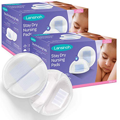 Miếng lót thấm sữa Lasinoh Nursing Pads (hộp 100 miếng)
