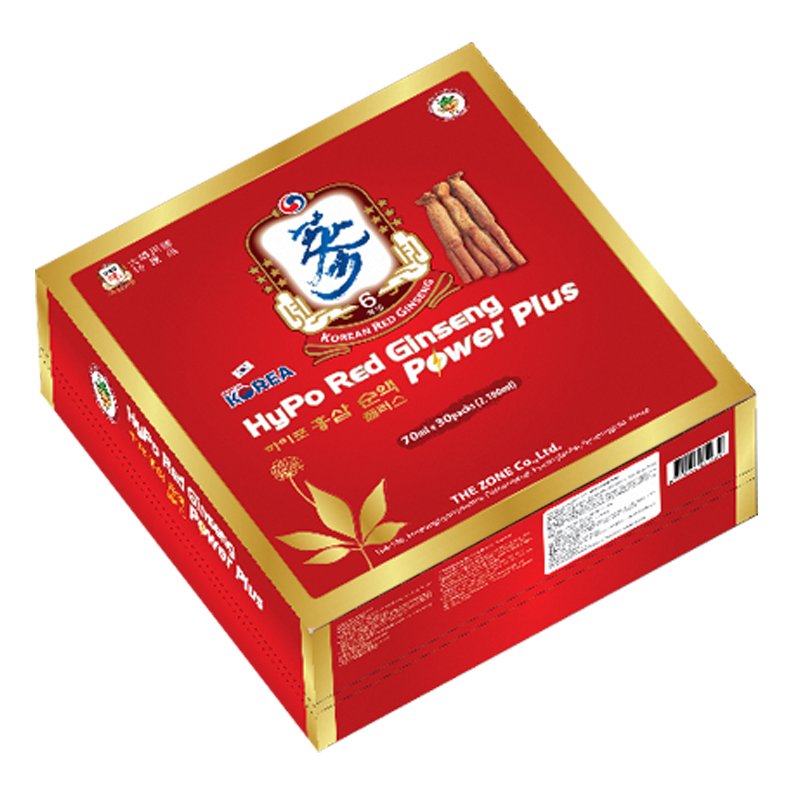 [HCM]HYPO RED GINSENG POWER PLUS-NHẬP KHẨU HÀN QUỐC