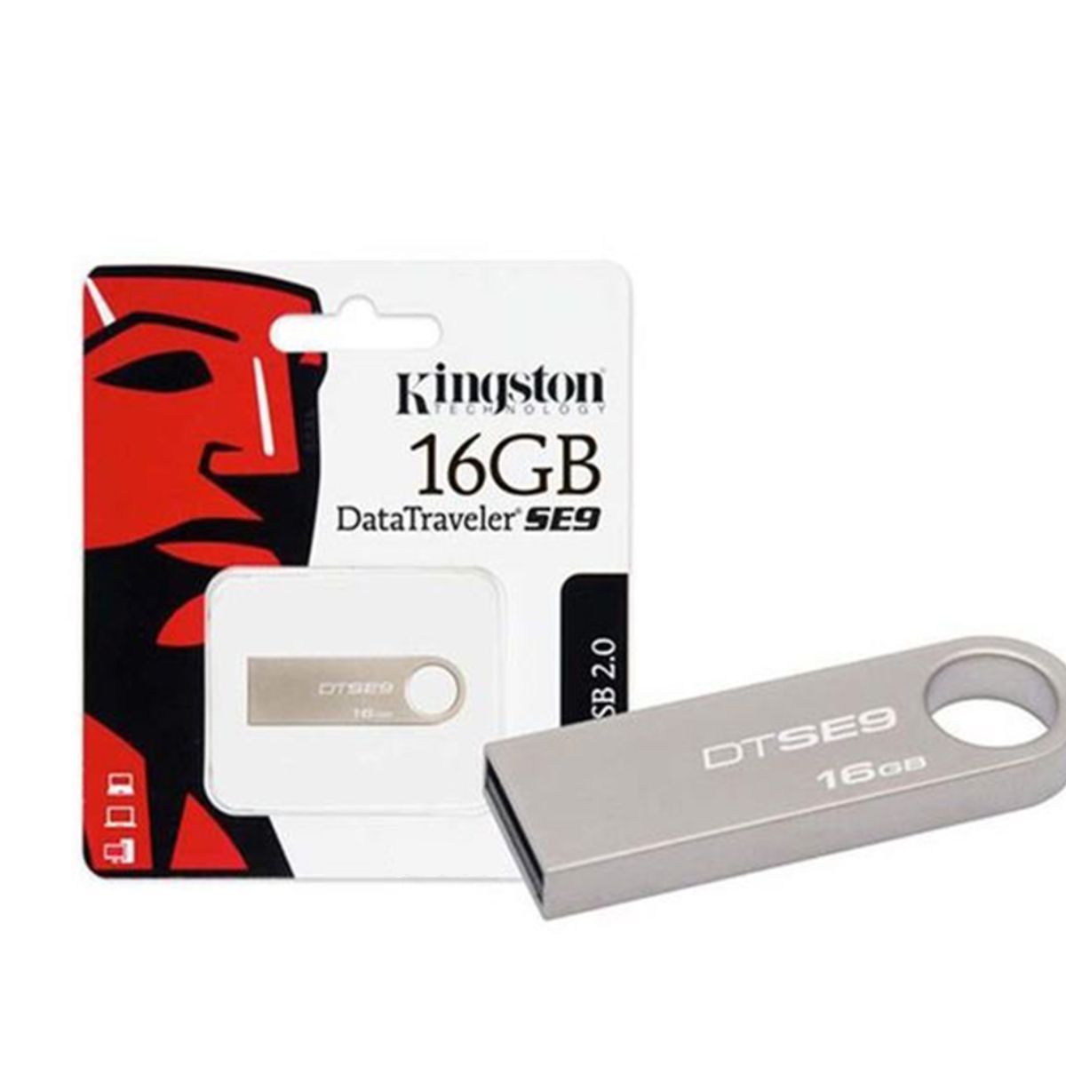 [MÃ 77LAZSOCIAL100K - GIẢM 20% ĐƠN 250K TỐI ĐA 100K] USB lưu trữ Kingston Data Traveler SE 9