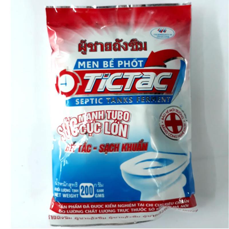 [ Hàng Cao Cấp ] Men Xử Lý Bể Phốt Tic Tac