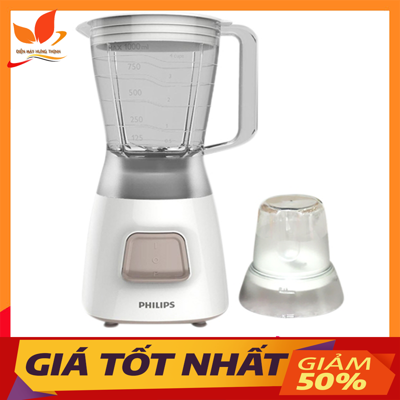 Máy xay sinh tố Philips HR2056 (Trắng) - BH 24 tháng