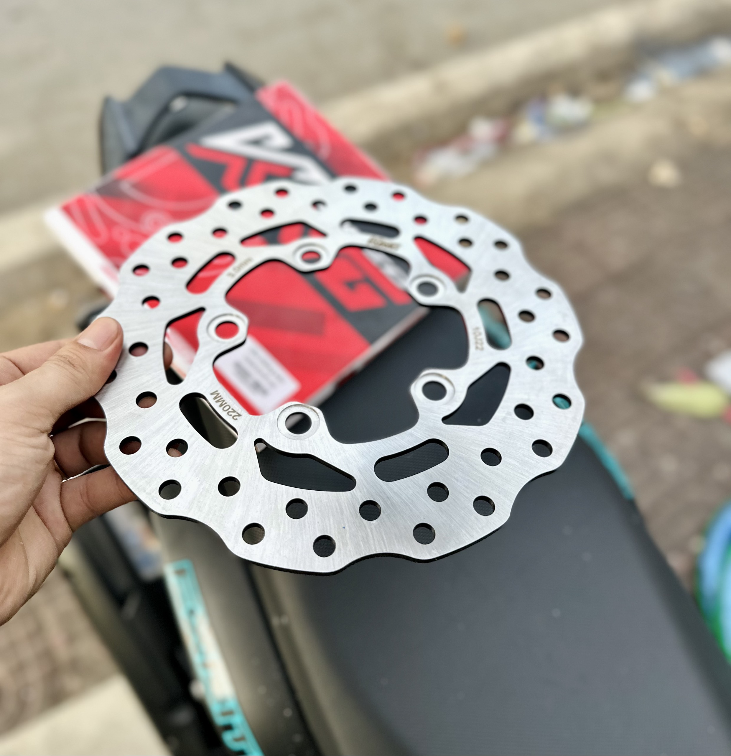 Đĩa Thắng KIng Speed Sau Exciter 150 220mm