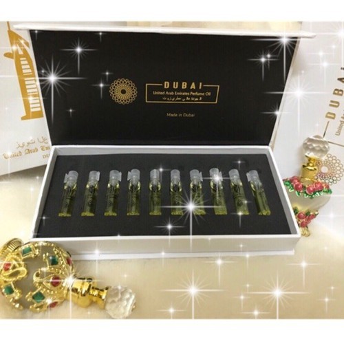 Set mini tinh dầu nước hoa Dubai 2ml chính hãng