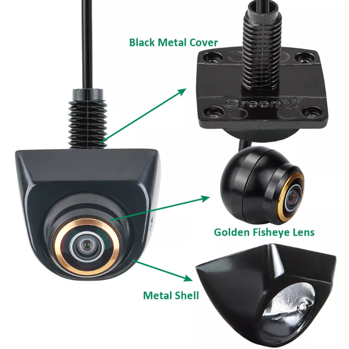 Camera lùi GreenYi G3AHD899 xoay 360 độ, độ nét cao AHD 1080P - Công nghệ cảm biến quang học, chip xử lý cực nét - BẢO HÀNH 1 NĂM