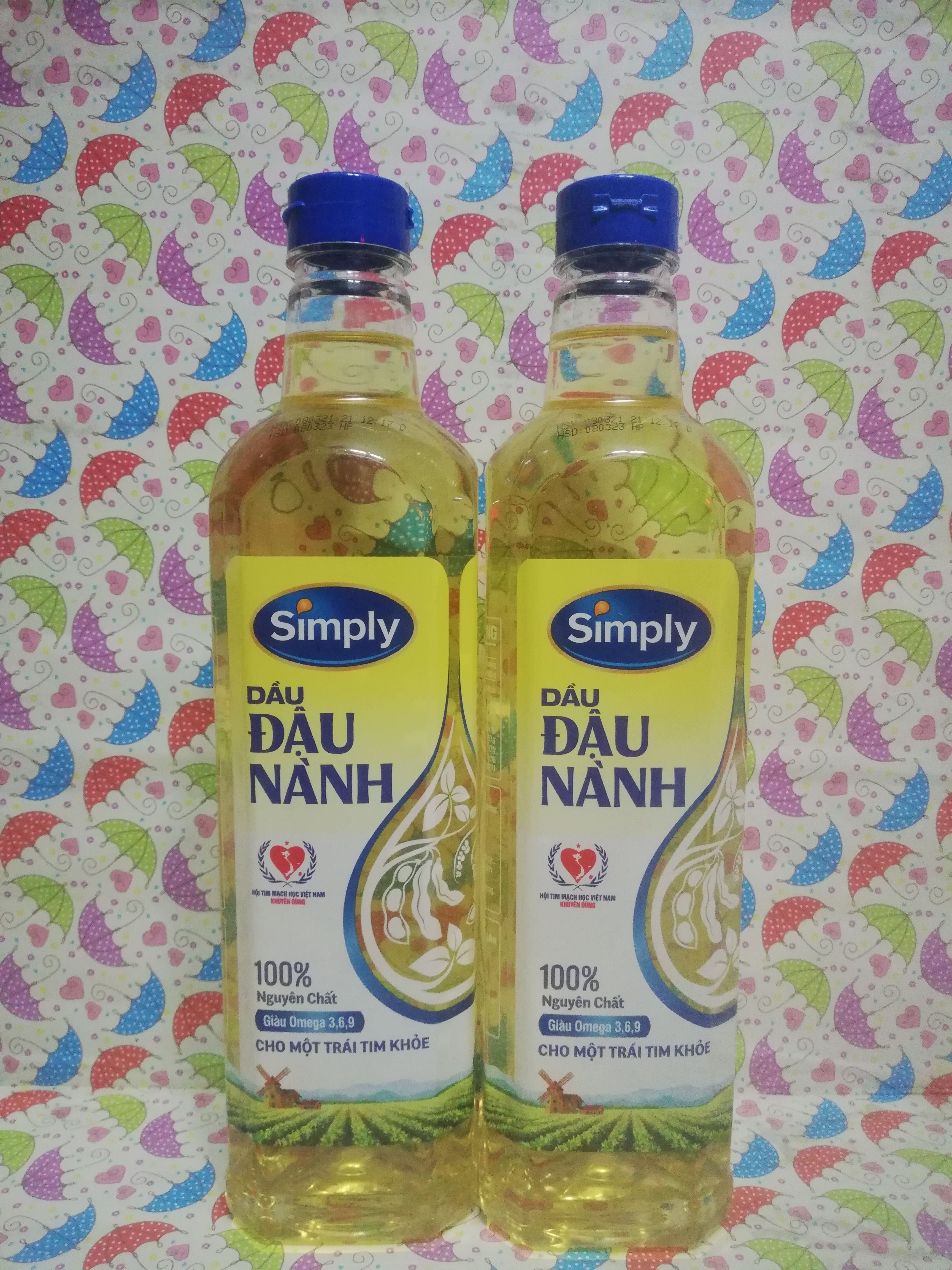 Dầu đậu nành Simply 1L