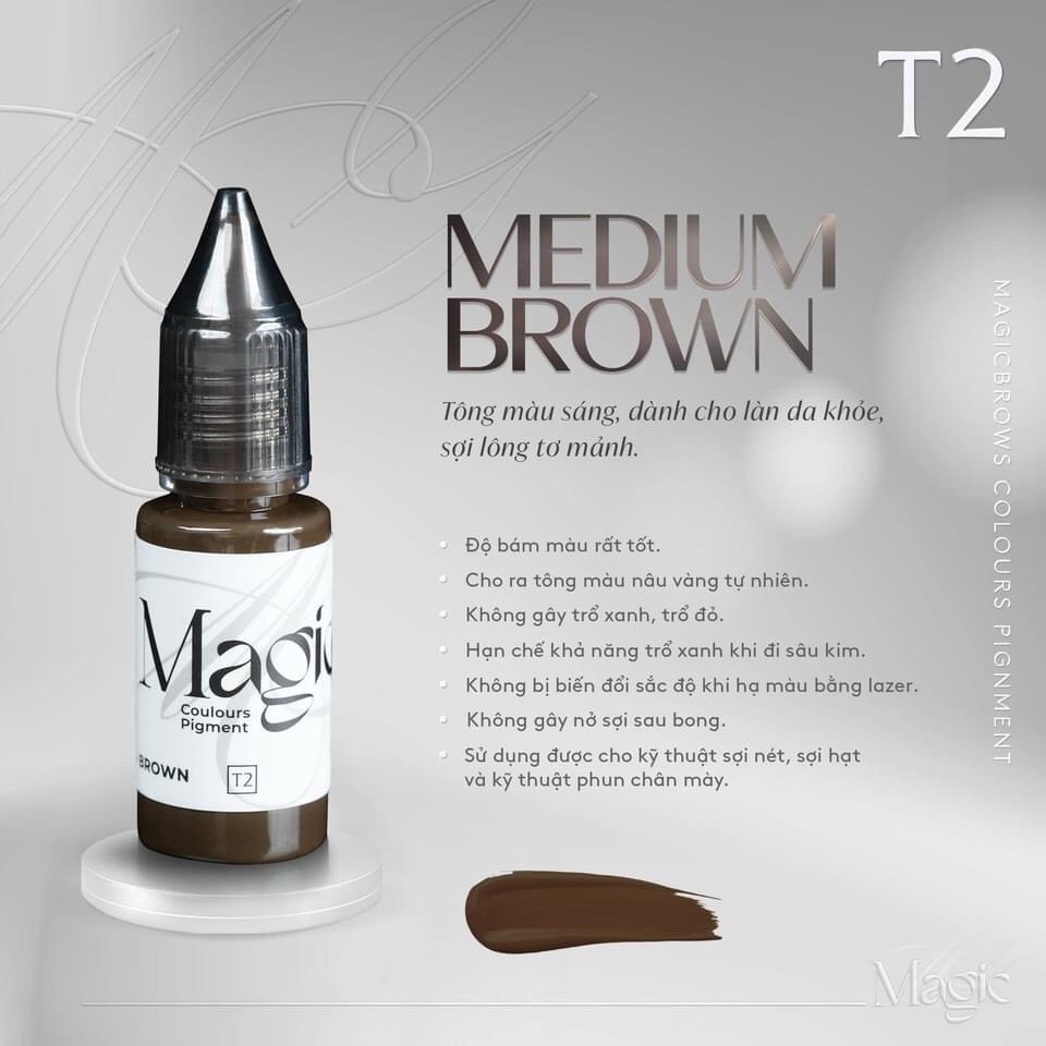 Mực phun xăm bám màu nhanh MAGIC