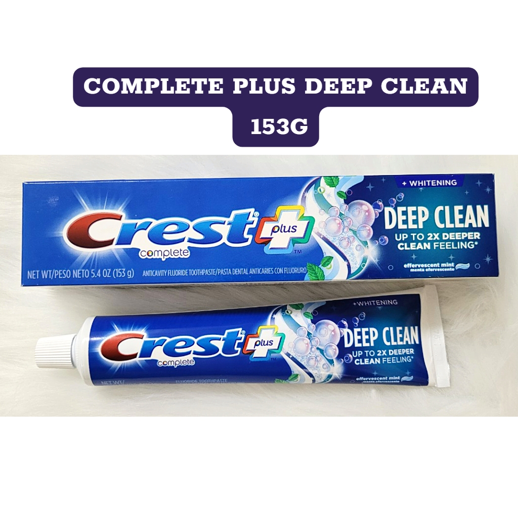 Kem đánh răng Crest 3D White Advanced Triple Whitening 147g
