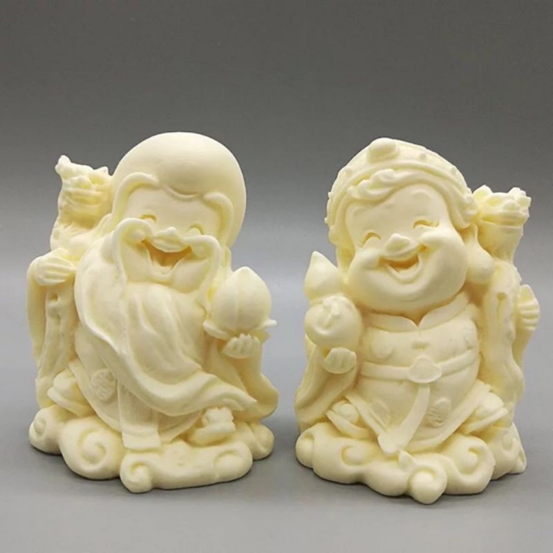 Khuôn Rau Câu 4D Silicon Ông Bà Thọ