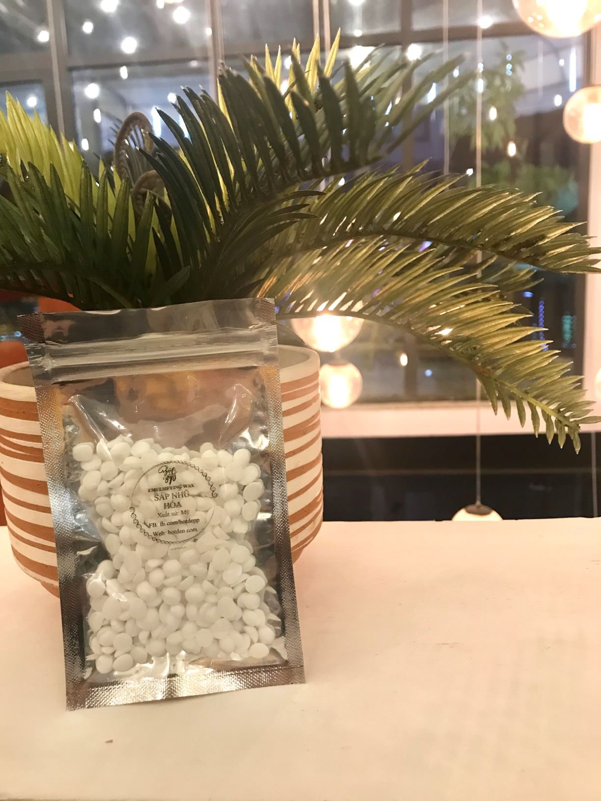 [HCM]Sáp nhũ hóa Emulsifying wax 20gr