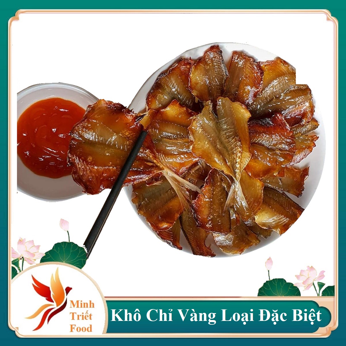 Khô Cá Chỉ Vàng Loại Đặc Biệt Không Thể Bỏ Qua 250G
